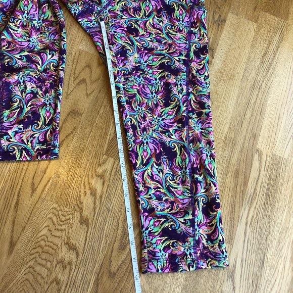Lularoe Jade Workout Capri Cropped Leggings Size XS - Picture 11 of 11